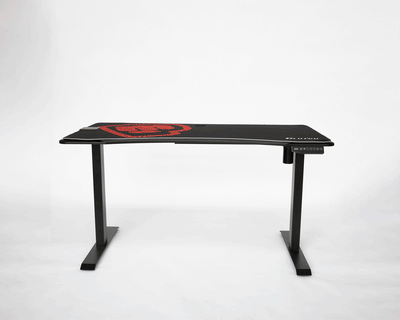 Pewdiepie Rise Series Electric Sit-Stand Desk (Black) Clutch Chairz 
